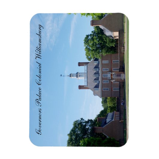 Kolonial Williamsburg Magnet (Vertikal)