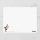 Kolonial Williamsburg Postkarte (Rückseite)