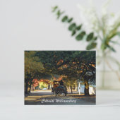 Kolonial Williamsburg Postkarte (Stehend Vorderseite)