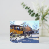 Kolonial Williamsburg Postkarte (Stehend Vorderseite)