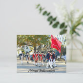 Kolonial Williamsburg Postkarte (Stehend Vorderseite)