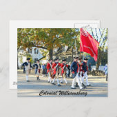 Kolonial Williamsburg Postkarte (Vorne/Hinten)