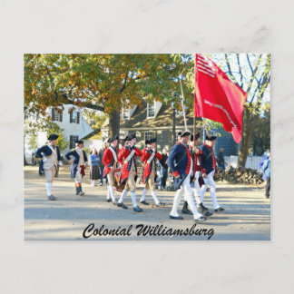 Kolonial Williamsburg Postkarte