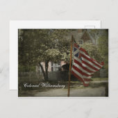 Kolonial Williamsburg Postkarte (Vorne/Hinten)