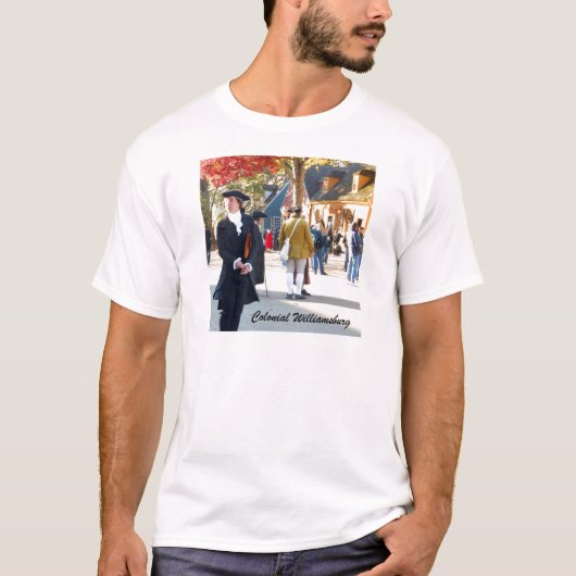 Kolonial Williamsburg T-Shirt (Vorderseite)