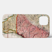 KOLONIALAMERIKA-KARTE, 1733 Case-Mate iPhone HÜLLE (Rückseite (Horizontal))
