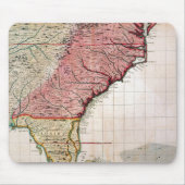 KOLONIALamerika-KARTE, 1733 Mousepad (Vorne)