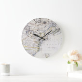 KOLONIALamerika: KARTE, c1770 Große Wanduhr (Zuhause)