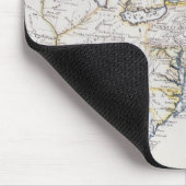 KOLONIALamerika: KARTE, c1770 Mousepad (Ecke)