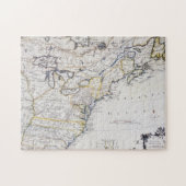KOLONIALamerika: KARTE, c1770 Puzzle (Horizontal)