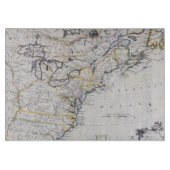 KOLONIALamerika: KARTE, c1770 Schneidebrett (Vorderseite)