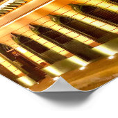 Koloniale Architektur - farbiges Mexiko Poster (Ecke)