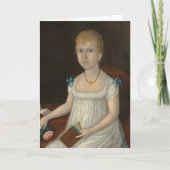 Koloniale Kunst Grußkarte Karte (Vorderseite)