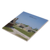 Koloniale Michilimackinac-Fliese Fliese (Seite)