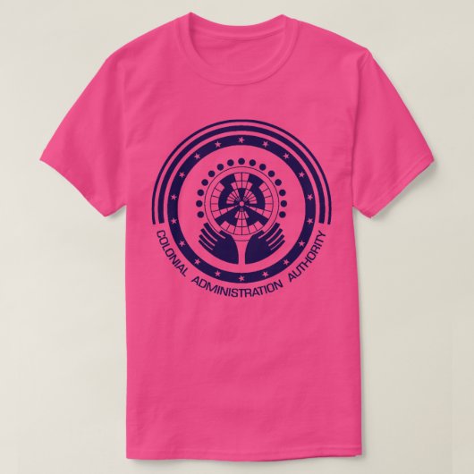 Koloniale Verwaltungsbehörde T-Shirt (Design vorne)
