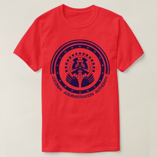 Koloniale Verwaltungsbehörde T-Shirt (Design vorne)