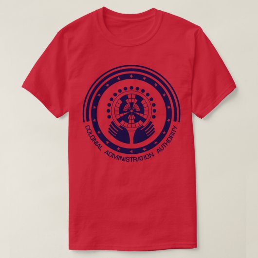 Koloniale Verwaltungsbehörde T-Shirt (Design vorne)