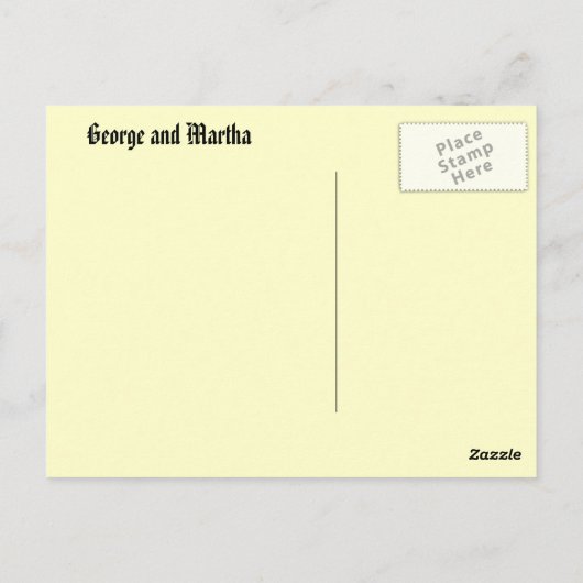 Kolonialer Dank Postkarten (Rückseite)