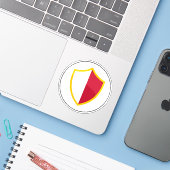 Koloniales Abzeichen Malta (um 1898 - 1943) Aufkleber (Laptop mit iPhone)