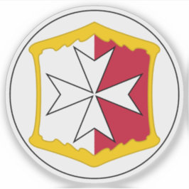 Koloniales Abzeichen von Malta (1875 - c. 1898) Aufkleber