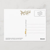 Koloniales Schlafzimmer in historischem Deerfield, Postkarte (Rückseite)