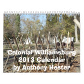 Kolonialkalender williamsburgs 2013 kalender (Titelbild)