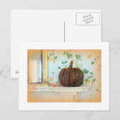 Kolonialkürbis Postkarte (Vorne/Hinten)