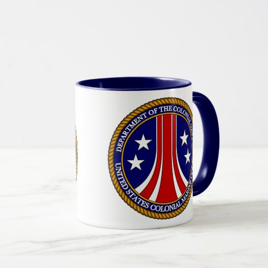 Kolonialmarinekaffee-Tasse Tasse (VorderseiteRechts)