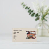 Kolonialmünzen Visitenkarte (Stehend Vorderseite)