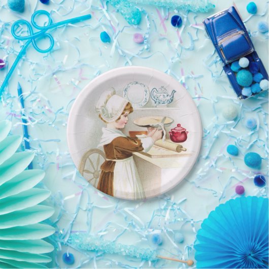 Kolonialschatz, der eine Torten-Picknick-Platte Pappteller (Party)