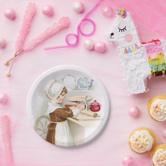 Kolonialschatz, der eine Torten-Picknick-Platte Pappteller (Party)