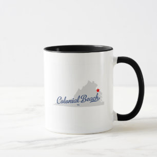 KolonialShirt strand-Virginias VA Tasse