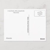 Kolonialstraße Postkarte (Rückseite)