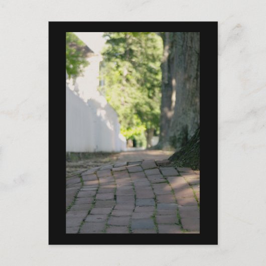 Kolonialstraße Postkarte (Vorderseite)