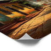 Kolonialvilla Brasilien, Palm Tree Wall Art Poster (Ecke)