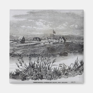 Kolonie Christchurchs, Canterbury, Neuseeland Magnet
