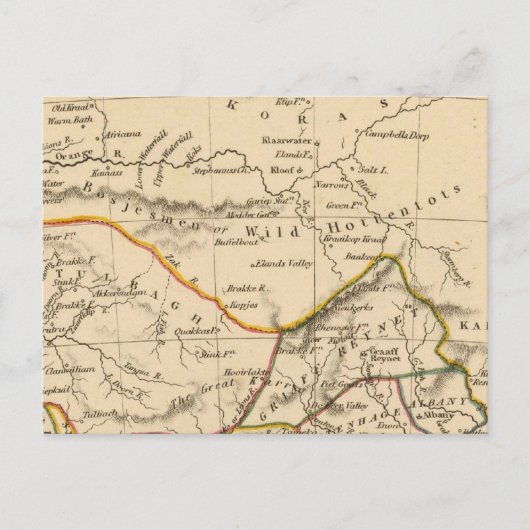 Kolonie der guten Hoffnung Postkarte (Vorderseite)
