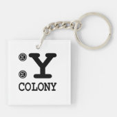 Kolonie Schlüsselanhänger (Rückseite)