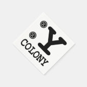 Kolonie Serviette (Ecke)