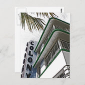 Kolonien-Hotel, Miami Postkarte (Vorne/Hinten)