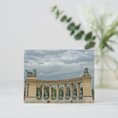 Kolonnade der Helden Ungarns Postkarte (Stehend Vorderseite)