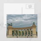 Kolonnade der Helden Ungarns Postkarte (Vorne/Hinten)