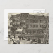 Kolonnade House, Atlantic City Postkarte (Vorne/Hinten)