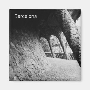 Kolonnade von Park Guell Magnet