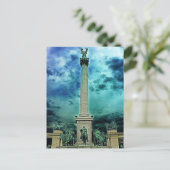 Kolonne des Heldenplatzes, Budapest(2) Postkarte (Stehend Vorderseite)