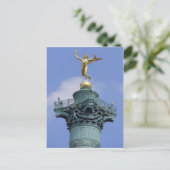 Kolonne, Place de la Bastill, Paris Postkarte (Stehend Vorderseite)