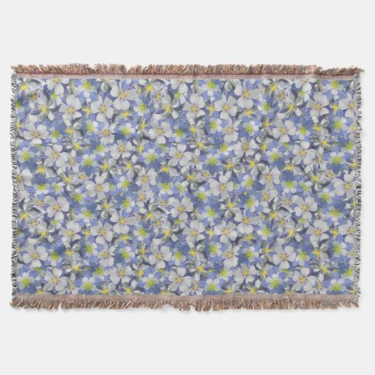 Kolonnen Nahtloses Muster Decke (Vorderseite)