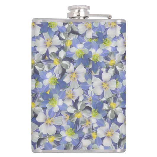 Kolonnen Nahtloses Muster Flachmann (Rückseite)