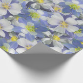 Kolonnen Nahtloses Muster Geschenkpapier (Ecke)