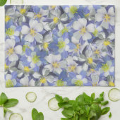 Kolonnen Nahtloses Muster Geschirrtuch (Gefaltet)